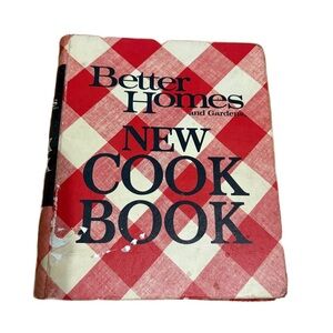 Vintage Better Homes and Gardens New Cook Book hardcover, 1976, 5 ring Binder